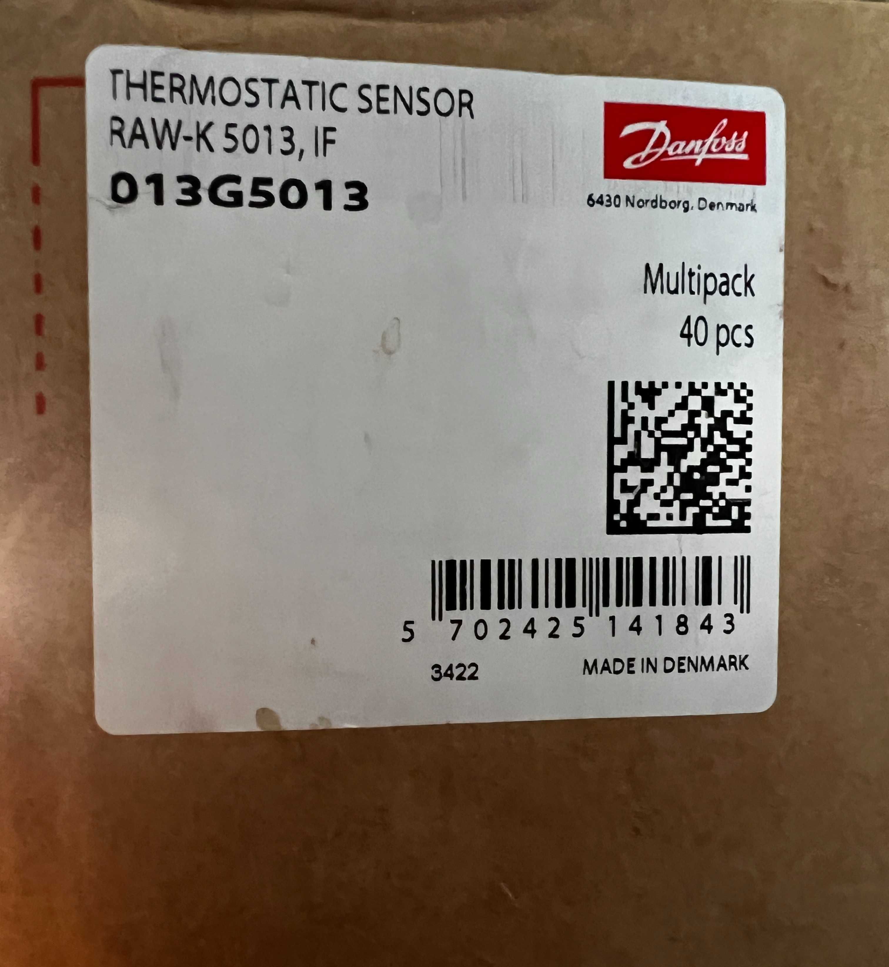 Danfoss Głowice termostatu RAW 5013 20 szt