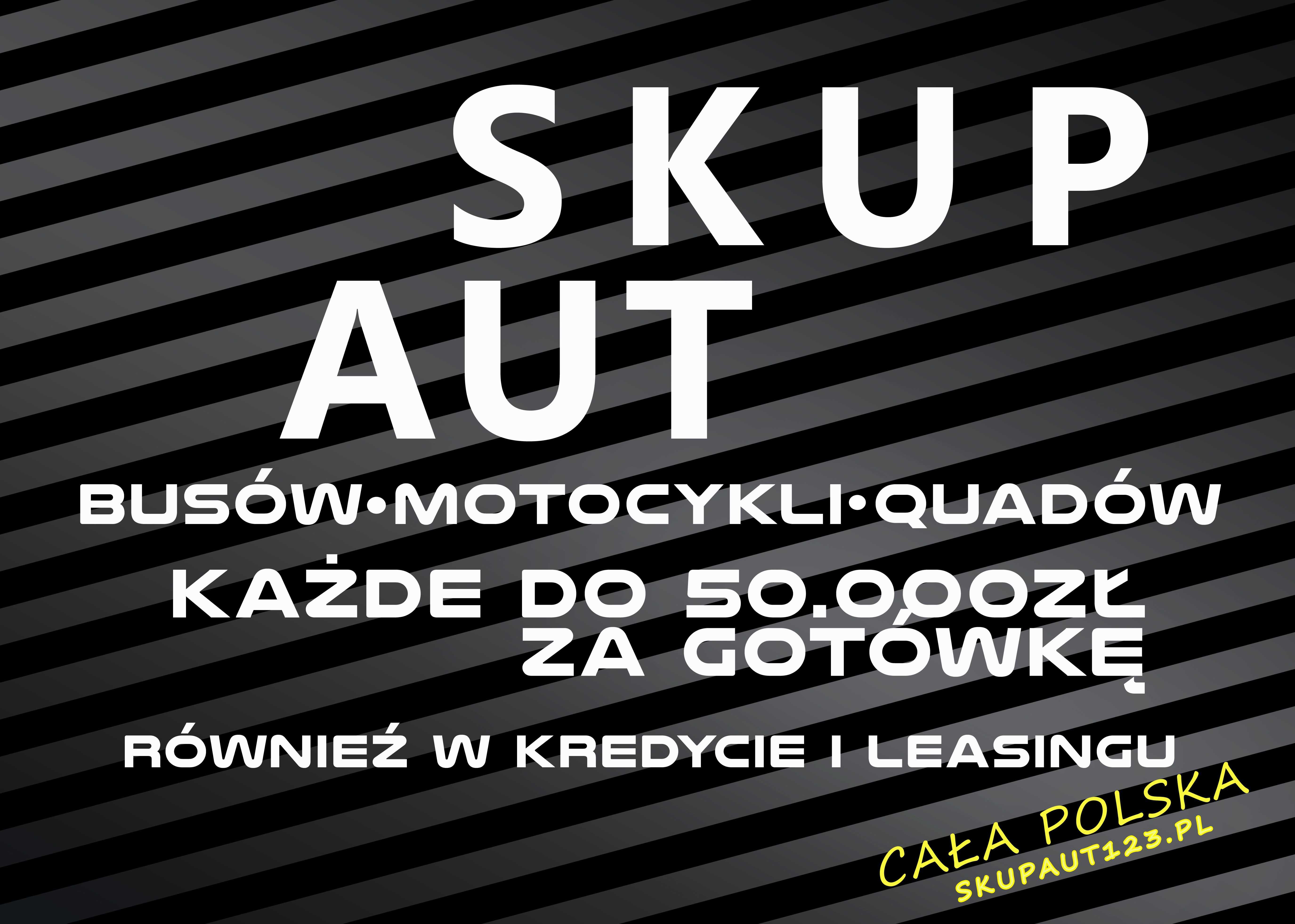 SKUP AUT 884_656_525 * Załatwiamy formalności* Dojazd GRATIS* Zwrot OC