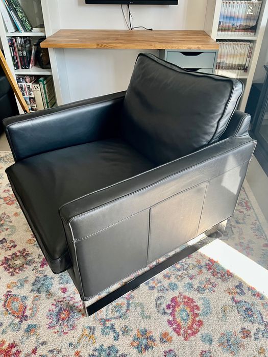 Fotel skórzany IKEA