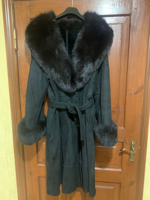 Дубленка женская с мехом. Италия.