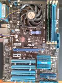 Плата ASUS M4N68T PRO+AMD 445+3GB