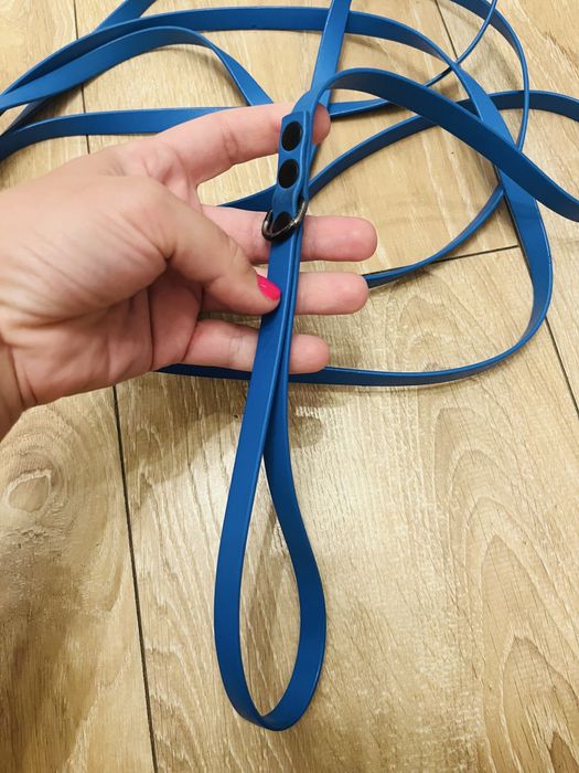 Smycz biothane accdog niebieska 4m 12mm