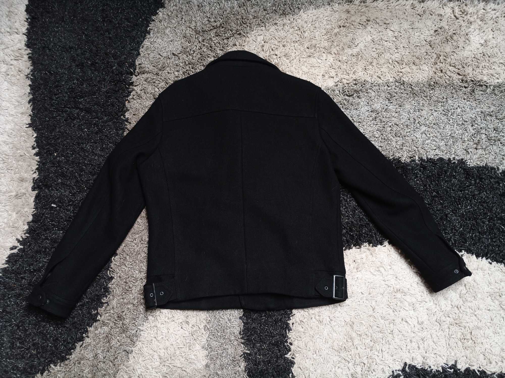 Wełniana męska Ramoneska H&M  L nowa PUNK METAL