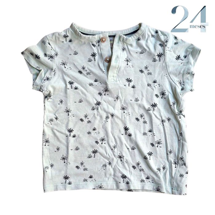 T-shirt Menta Kiabi 24 meses