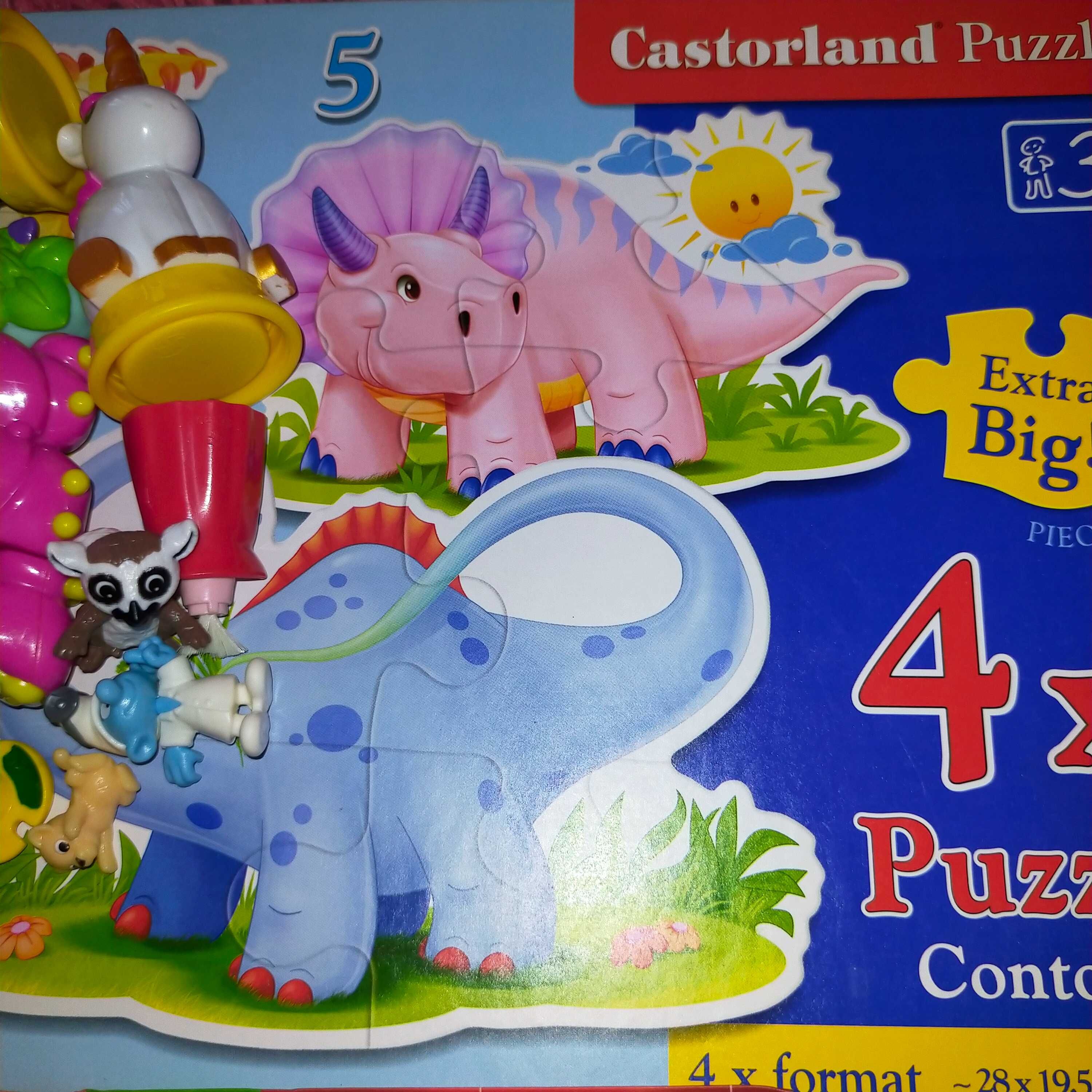 Puzzle, zabawki, książki