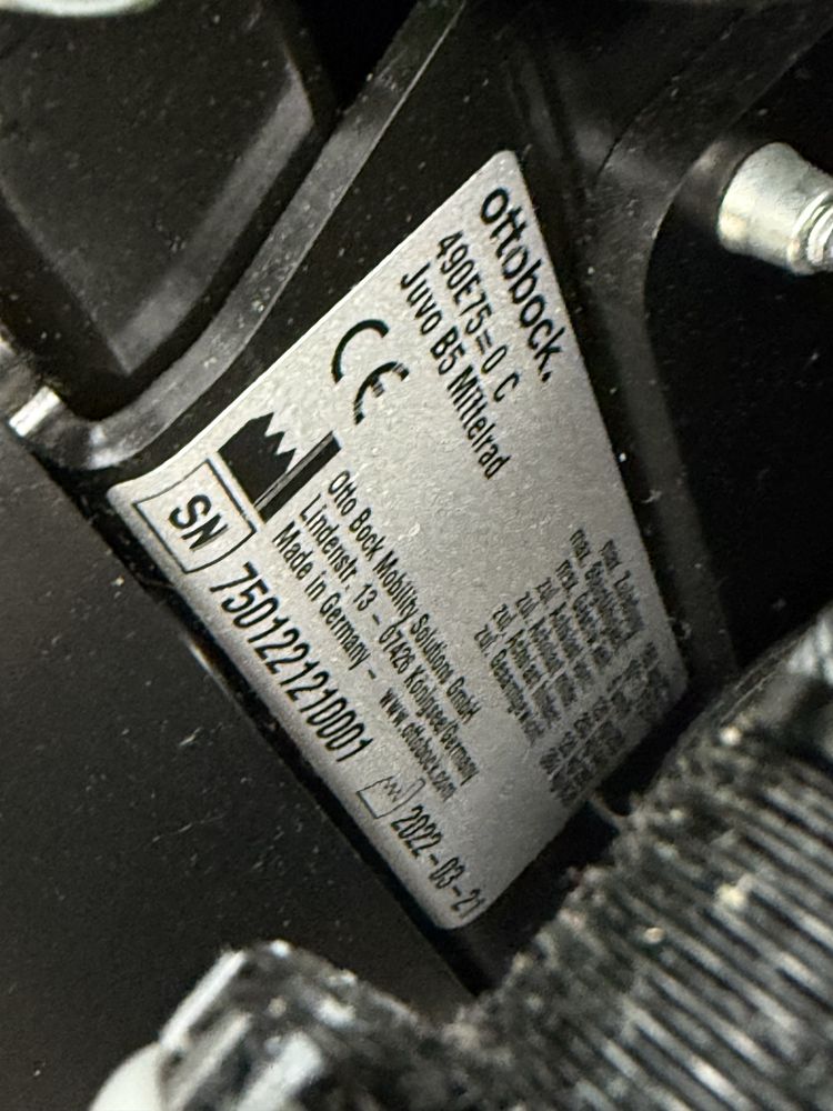 wózek inwalidzki elektryczny Ottobock JUVO B5, 2022r tylko 50km