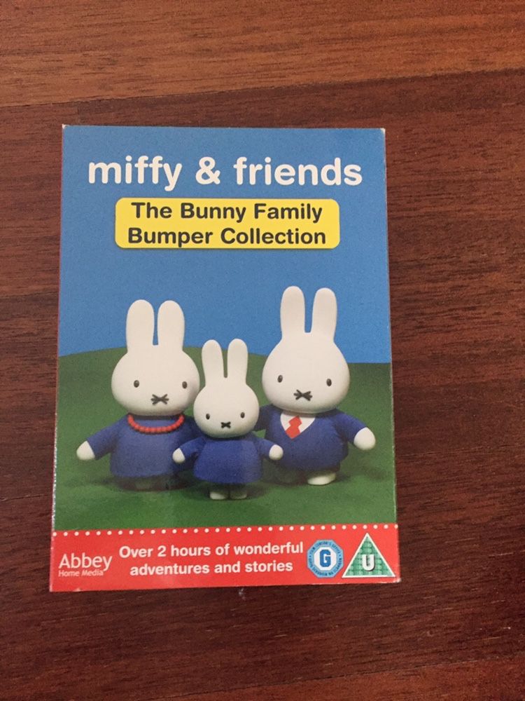 Miffy and friends po angielsku, 2 płyty DVD z bajkami dla dzieci