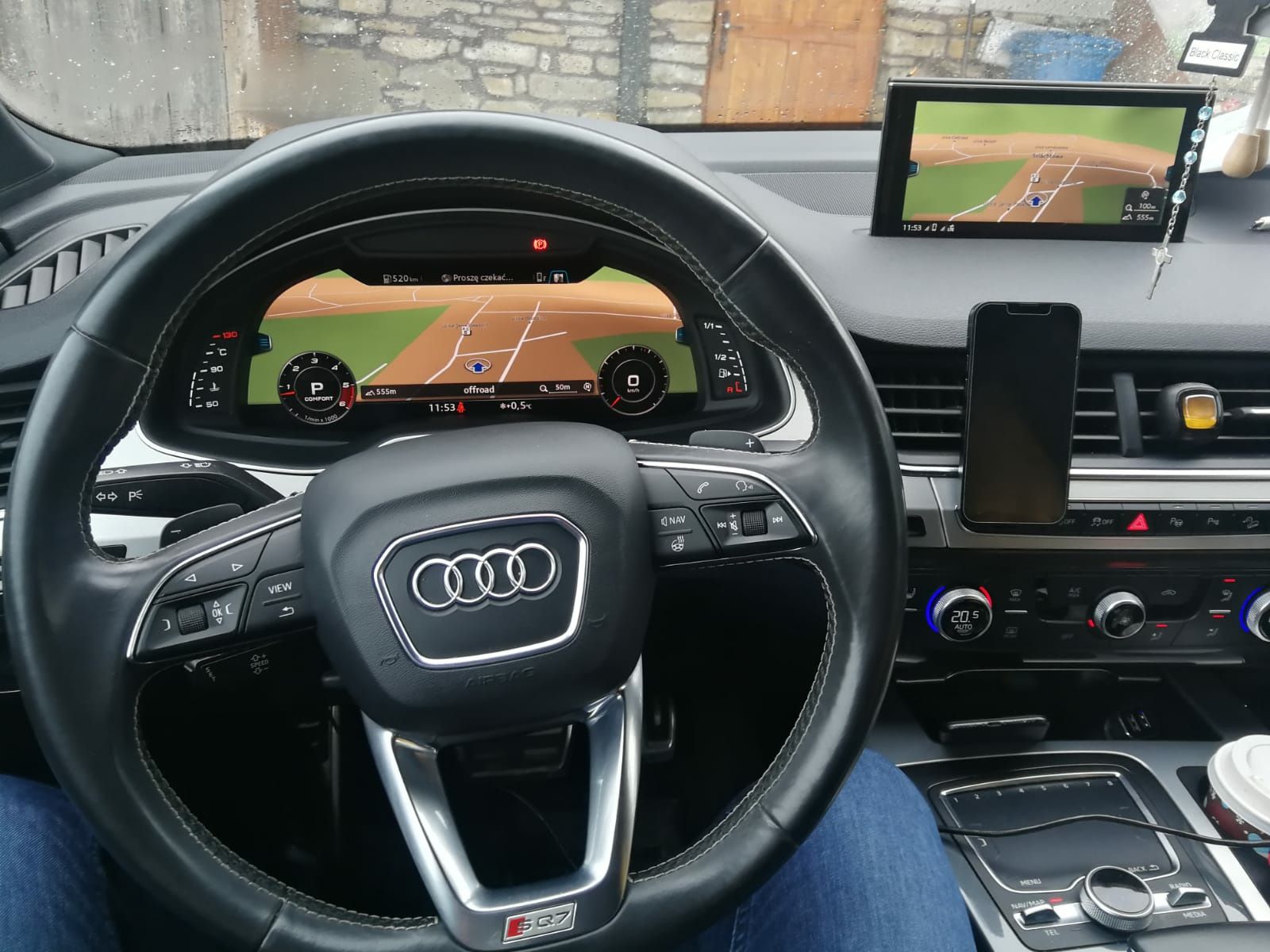 Polskie menu lektor MAPY Carplay Android Auto AUDI BMW VW Mitsubishi