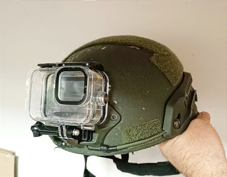 Крепление алюминиевое на NVG платформу + Аквабокс GoPro 9/10/11/12/13