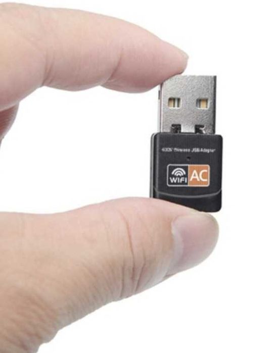USB-Wi-Fi адаптер AC600 2.4/5 ГГц, чіп Realtek 8811CU, дводіапазонний