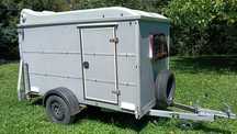 Christ UNBRAKED TRAILER V03  Przyczepa Kontener Jednoosiowa Zamykana Christ UNBRAKED TRAILER V03