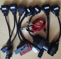 Комплект кабелей переходников для сканера Autocom и Delphi ds150e