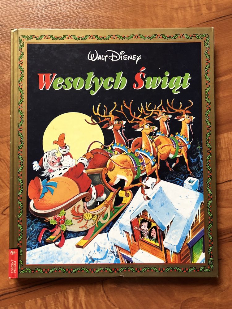 Walt Disney - Wesołych Świąt - oryginalna książka dla dzieci