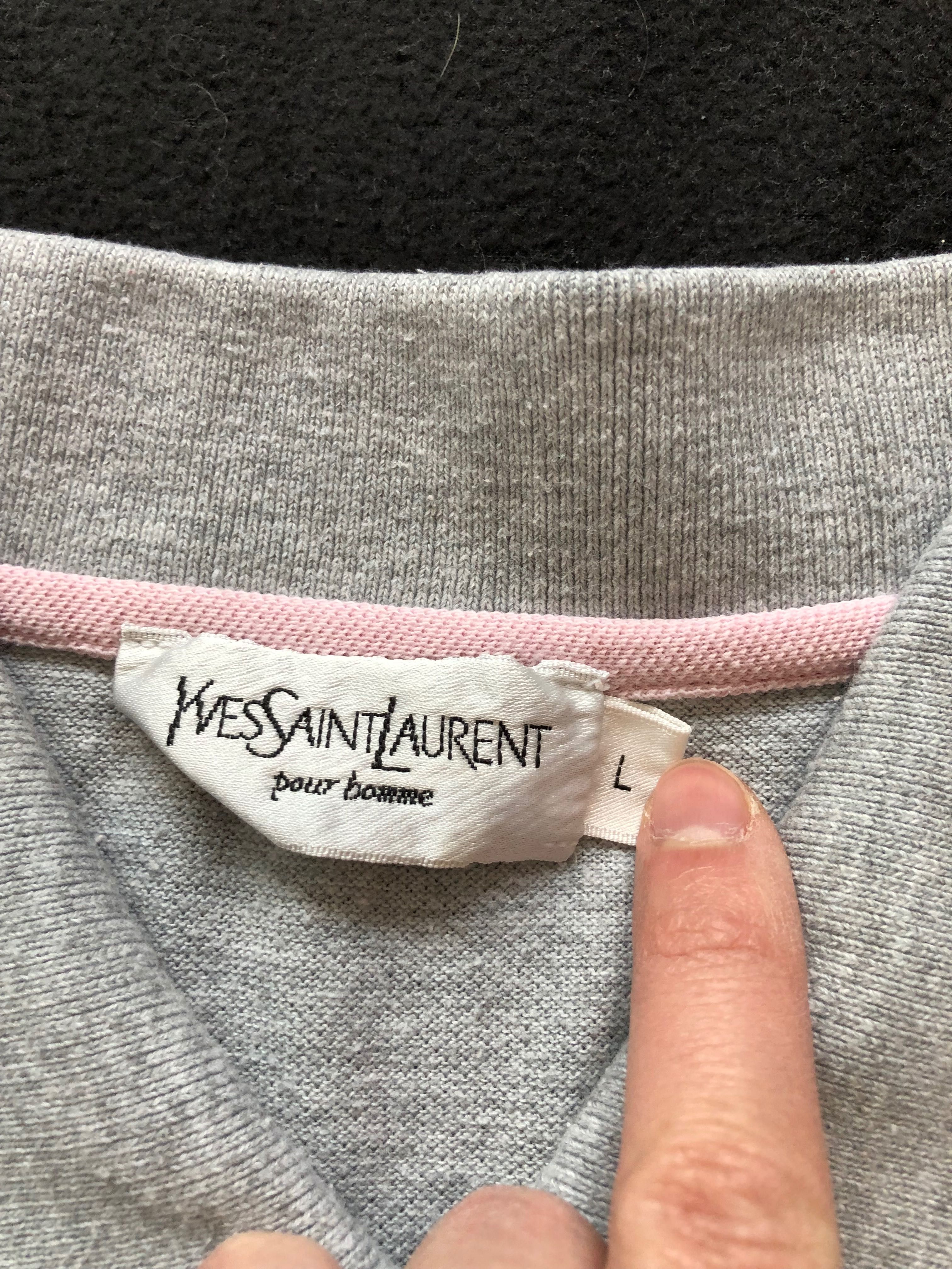 Koszulka Polo Yves Saint Laurent Big Logo