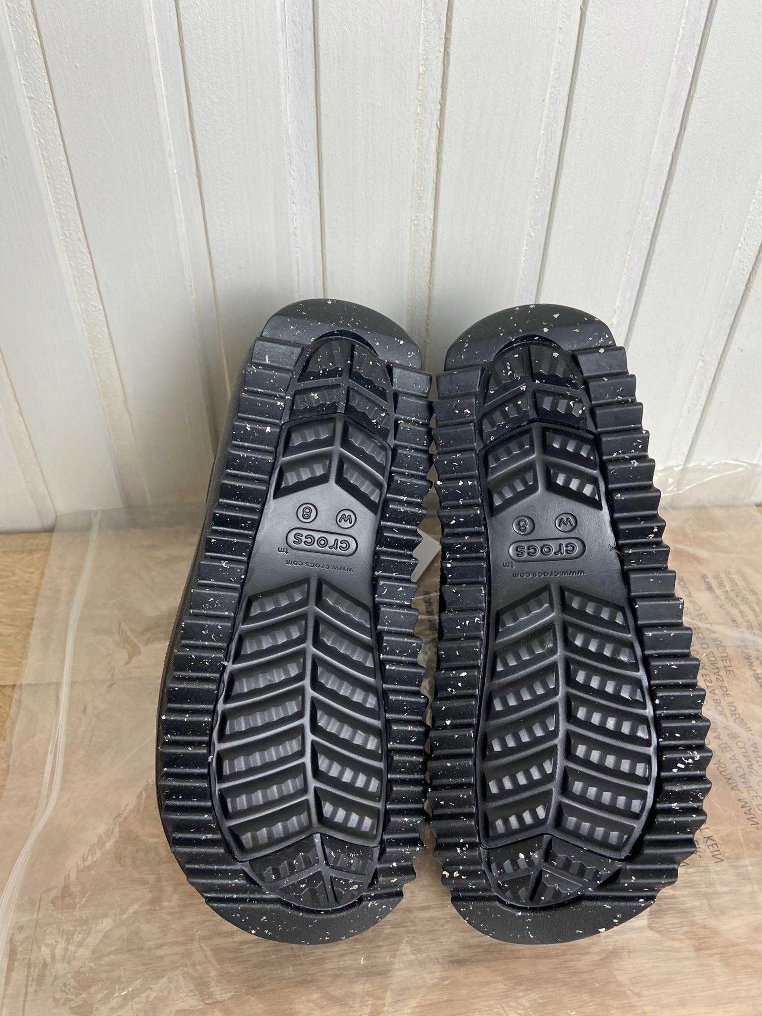 Śniegowce buty damskie Crocs Puff futerkowe 38