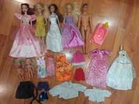 Lalka Barbie Ken laleczki Evi Simba ubrania akcesoria