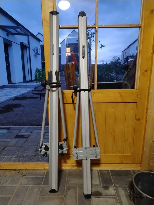 2x  Bagażnik Dachowy na rower - aluminiowy uchwyt rowerowy na dach