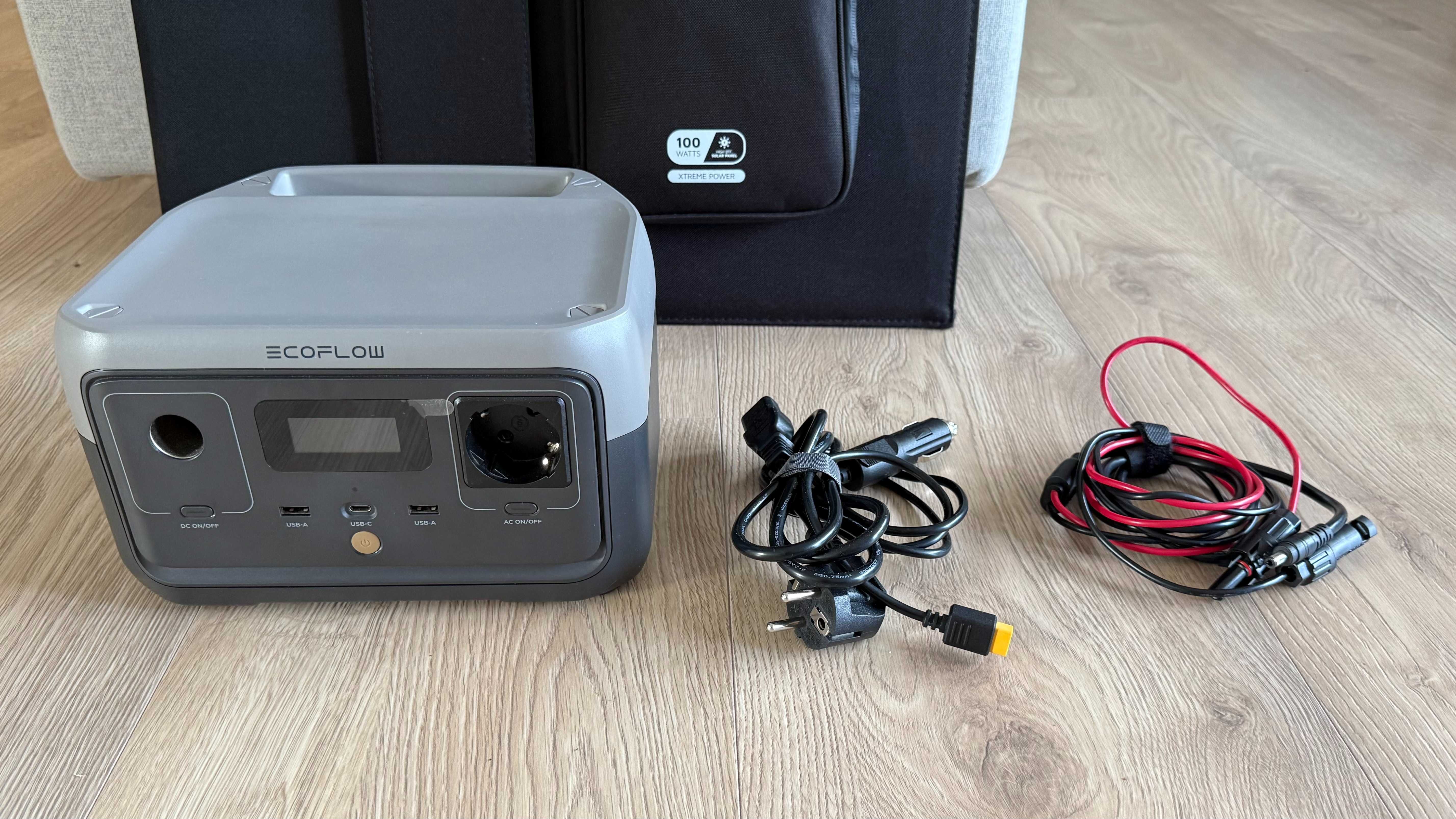 Powerbank EcoFlow River 2 + Panel Fotowoltaiczny XTORM 100W / ZESTAW
