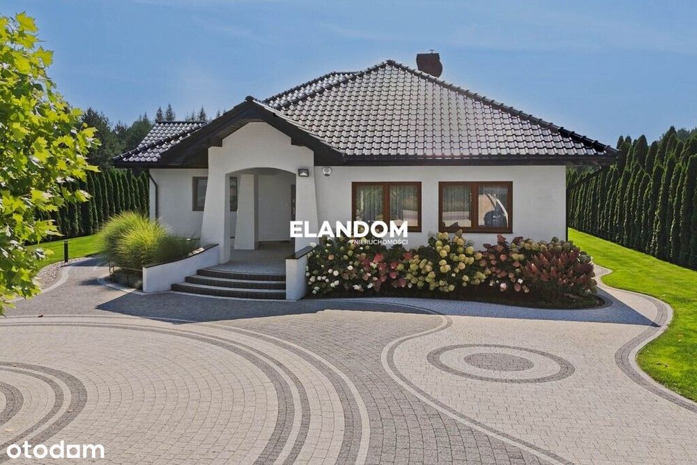 Piękny parterowy dom działka 1ha do wprowadzenia