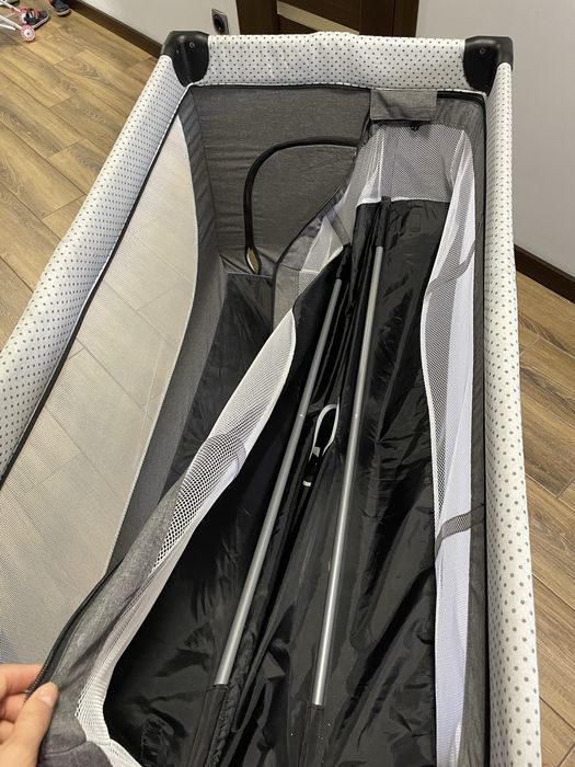 Дитяче ліжко манеж, два яруси