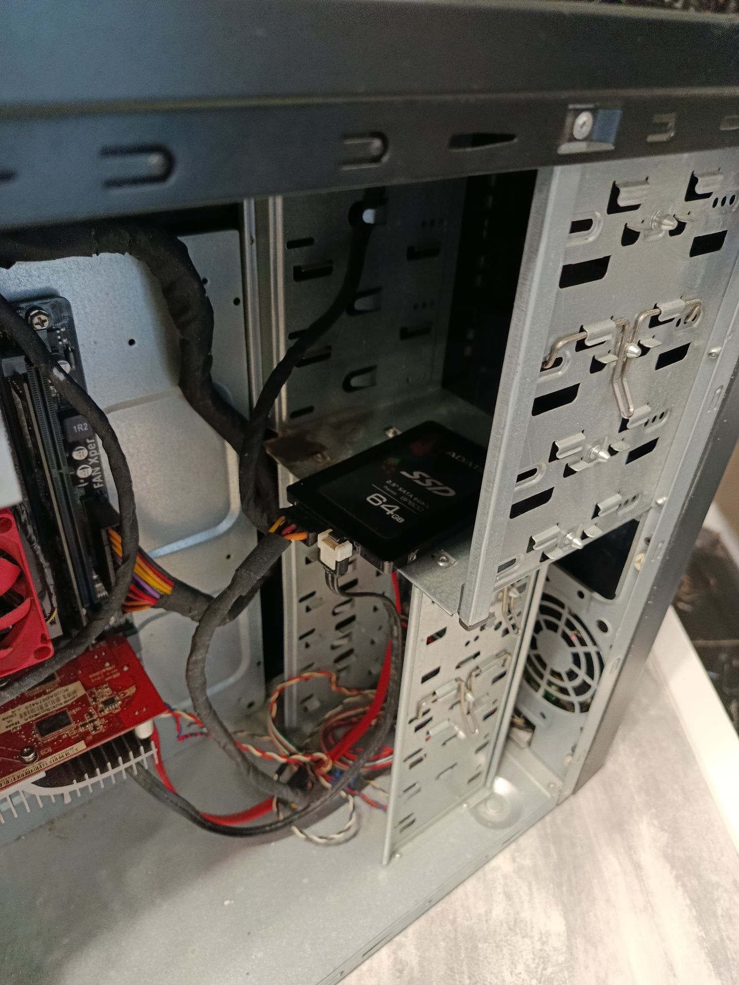 ПК системний блок DDR3 AMD + монітор та клавіатура