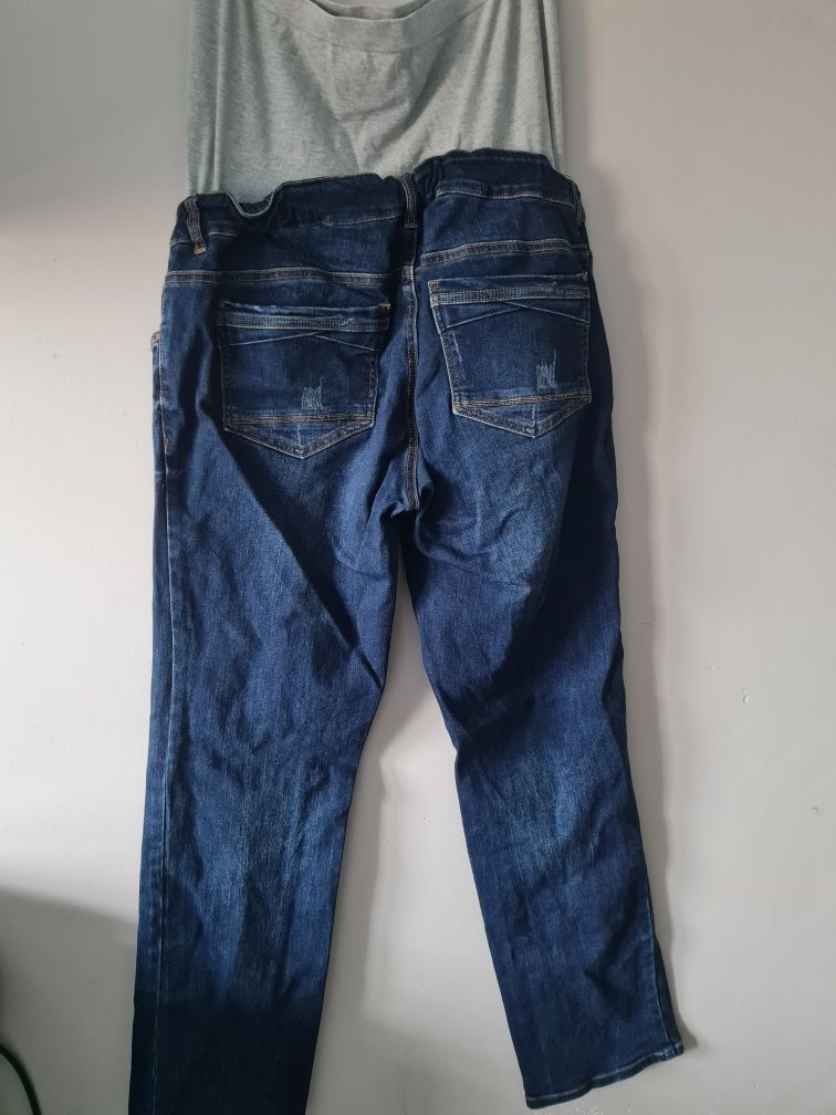 Spodnie jeansowe ciążowe r L/XL