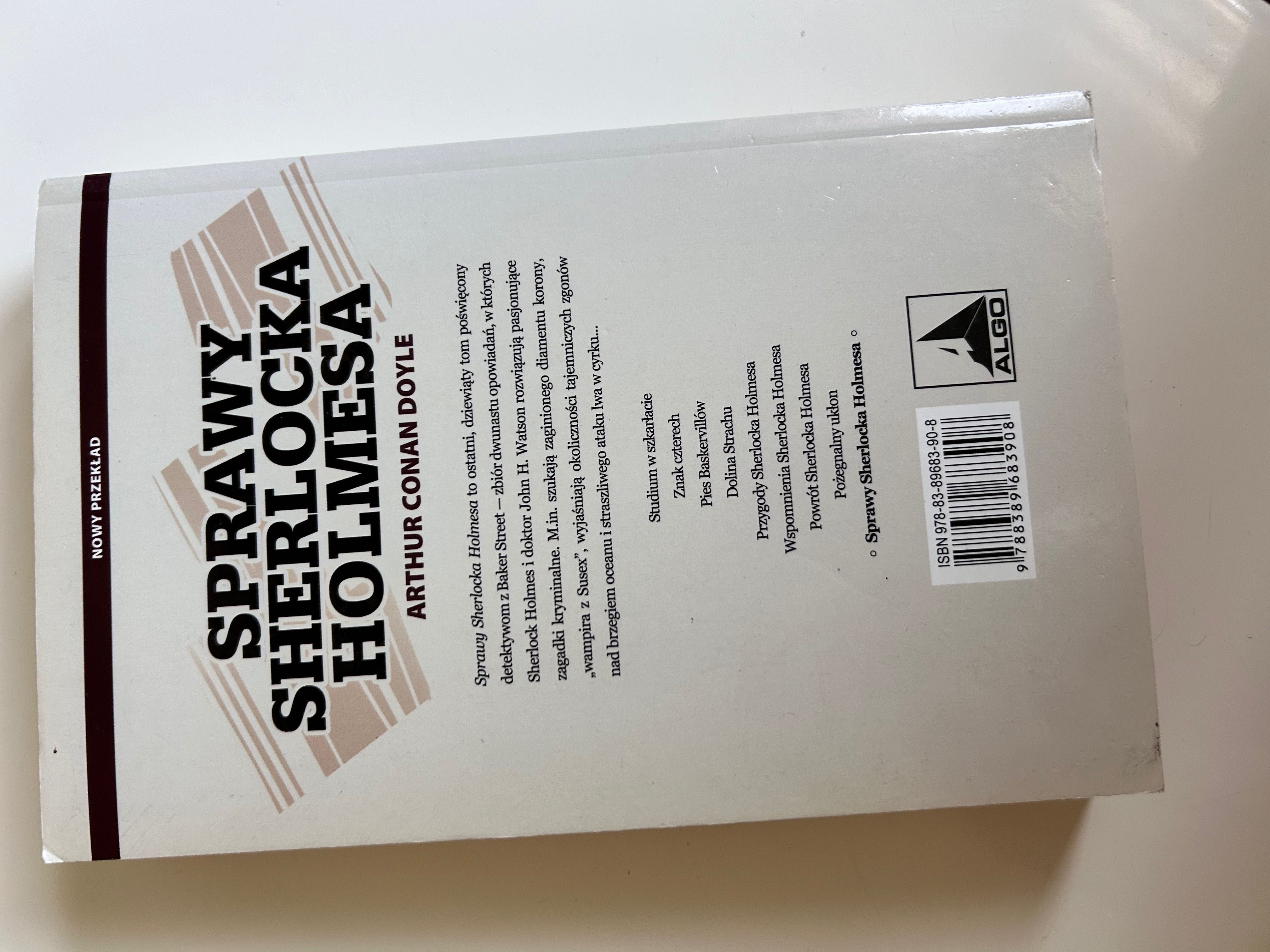 Arthur Conan Doyle - Sprawy Sherlocka Holmesa
