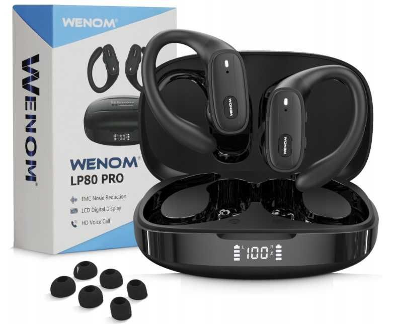 WENOM LP-80 PRO Słuchawki bezprzewodowe bluetooth
