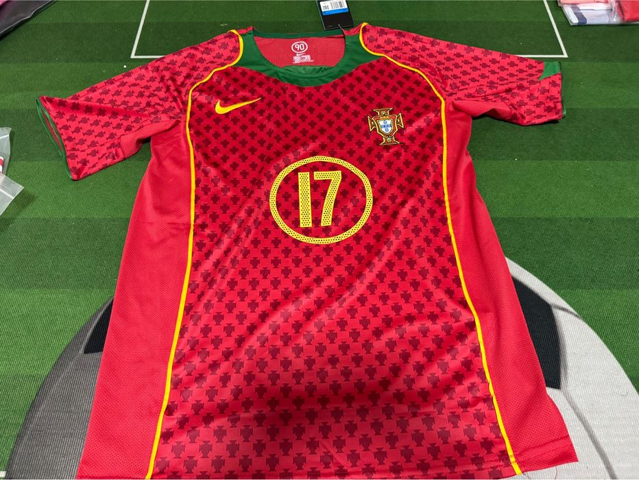 Camisola Seleção Portuguesa Relíquia 2004 Ronaldo 17 - Envio Rápido
