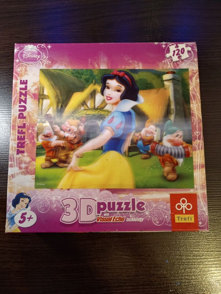 Puzzle Trefl 3D Królewna Śnieżka