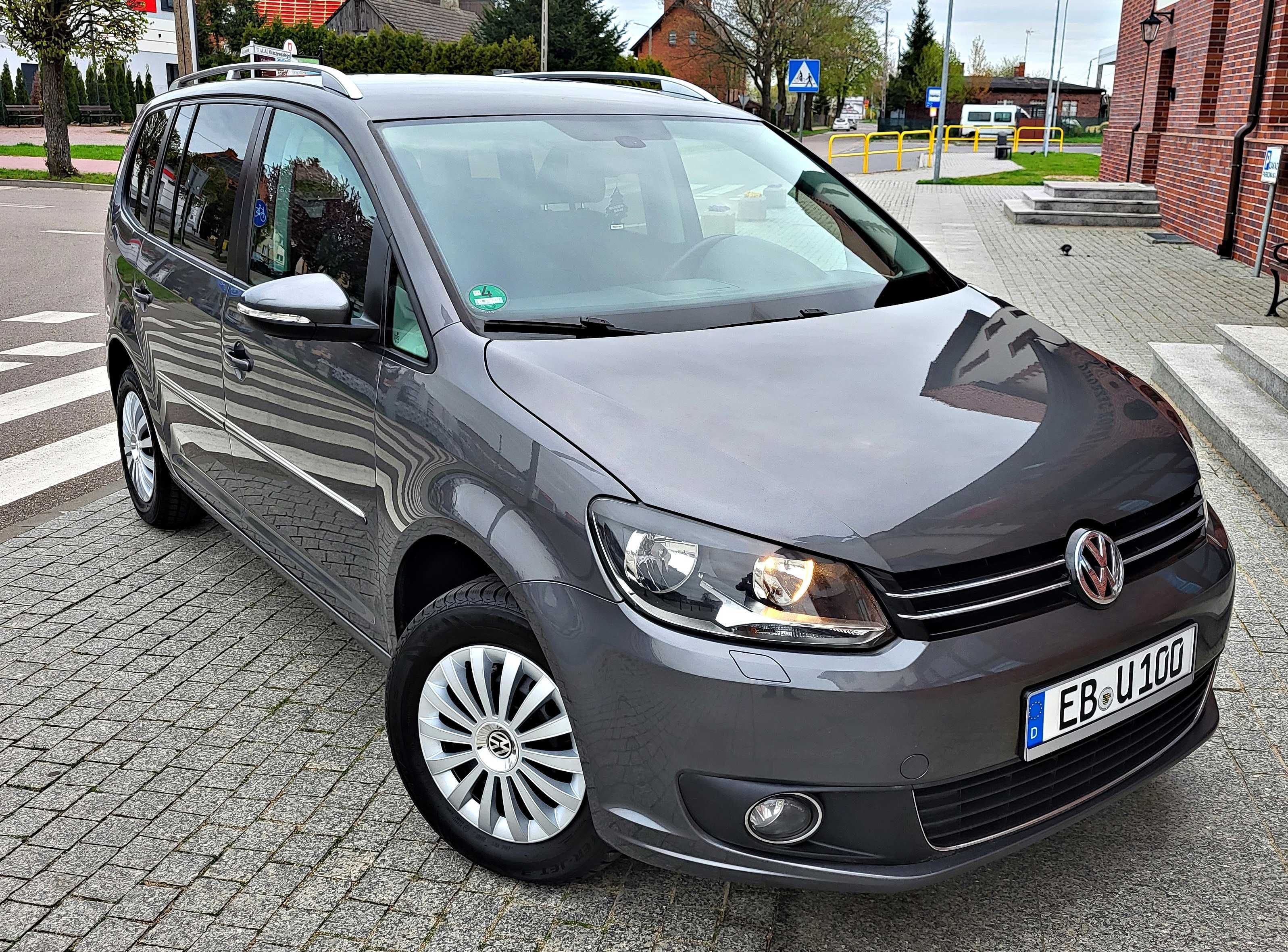 Śliczny Volkswagen Touran Lift 2010 Rok Diesel *Klimatronik