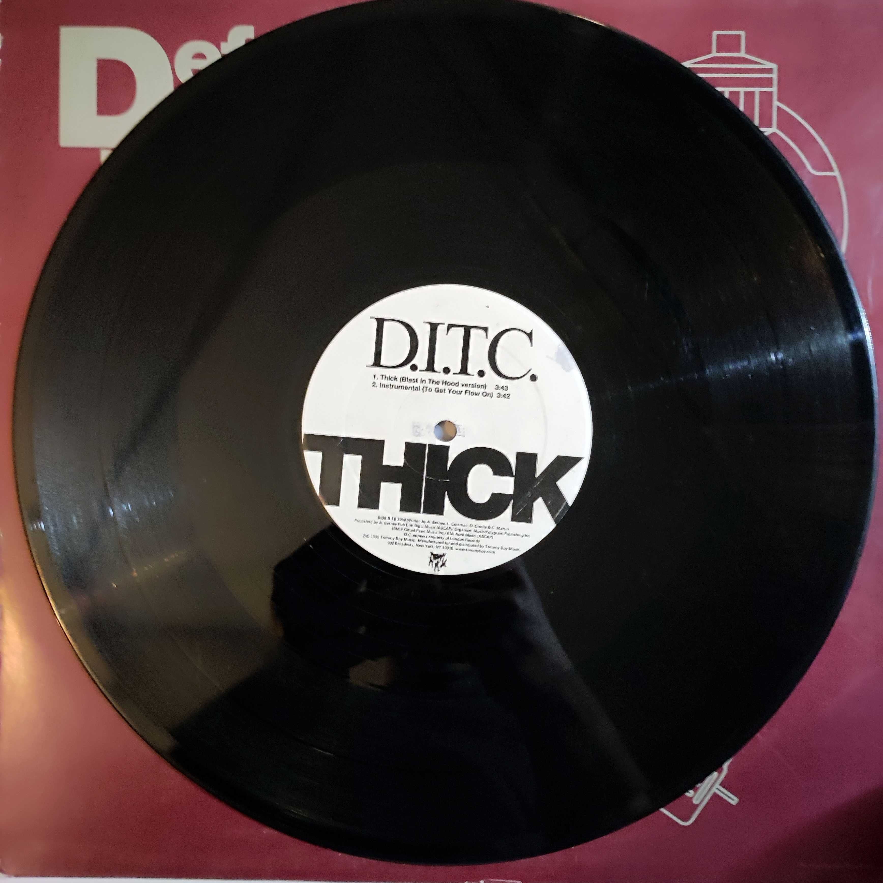 D.I.C.T. - THICK (1999r Tommy Boy Music) LP 12" winyl