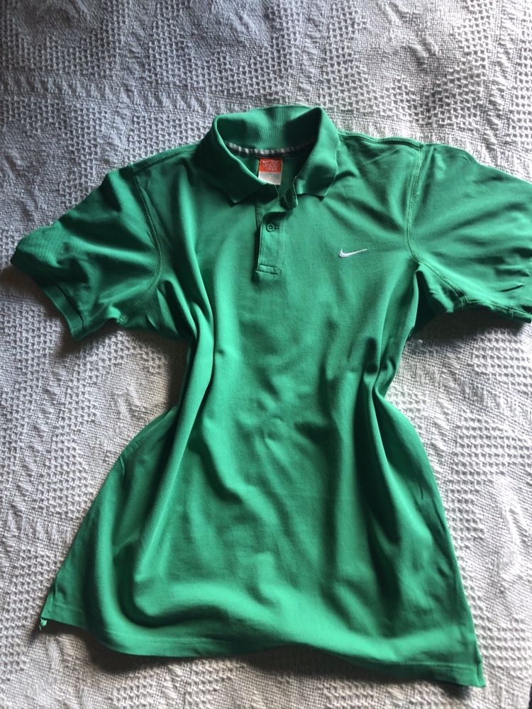 Nike zielone polo