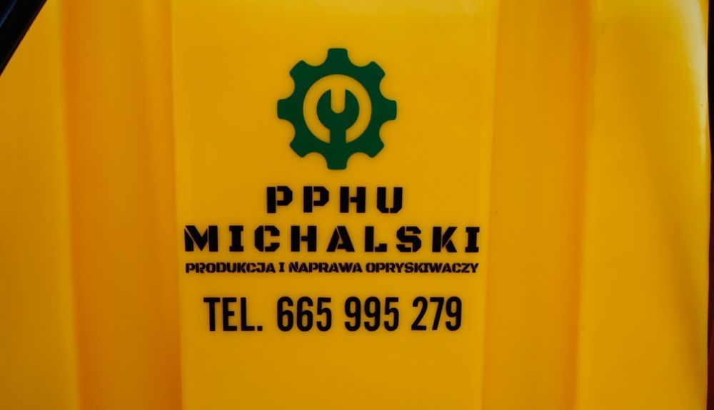 OPRYSKIWACZ NOWY ciągany 1200l, 1500l, 2000l,2500l 15 m PPHU MICHALSKI