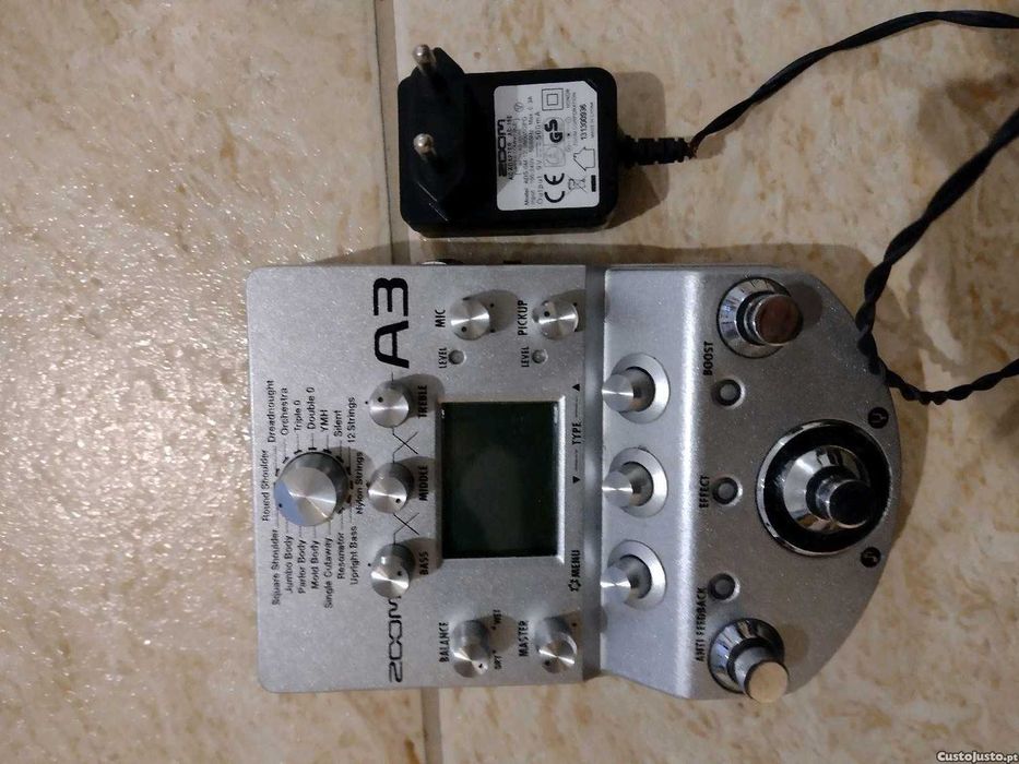 Pedal pré amp Zoom A3