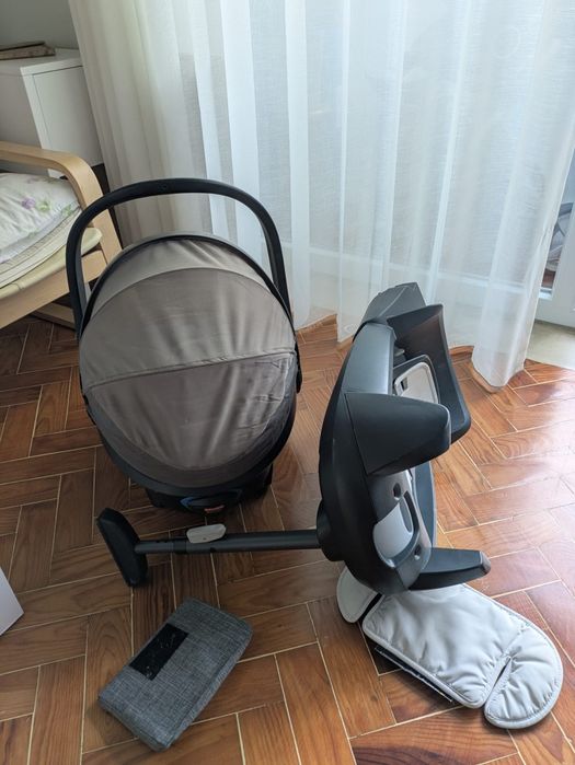 Carrinho de bebé Stokke Xplory+ovinho BeSafe+ base isofix