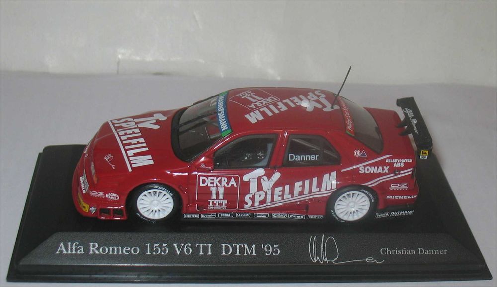 Minichamps - Alfa Romeo 155 V6 TI - DTM 1995 - Christian Danner