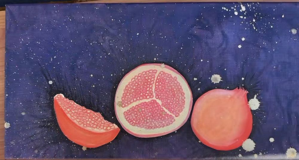 Quadro feito á mão