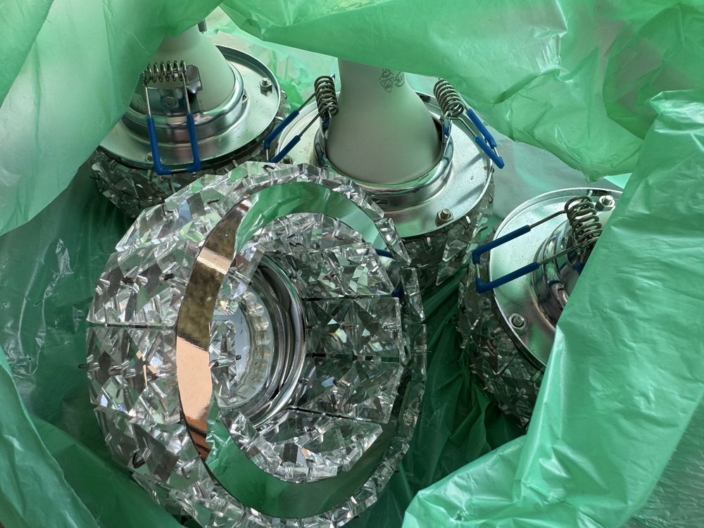 Halogen szkło Oprawa led Ester 2 AZ4176  Azzardo LED 6 sztuk halogen