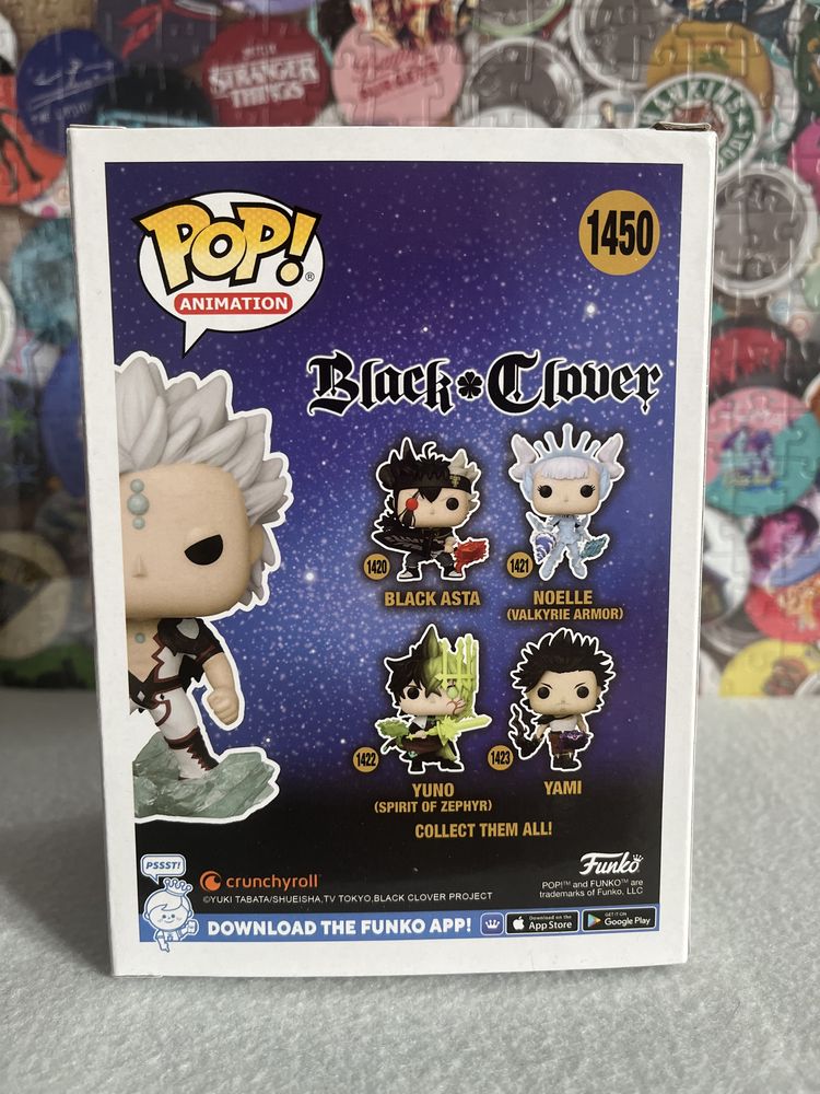 Figurka Funko Pop Mars Black Clever #1450