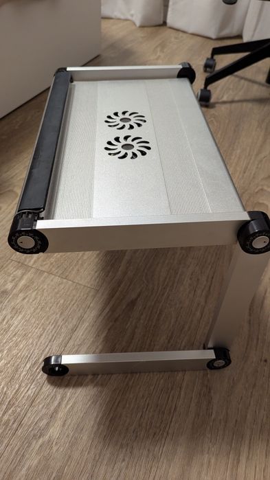Stolik na laptopa UFT YOKO VIP silver