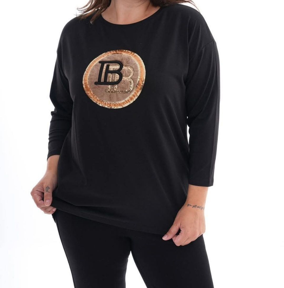 Myzem mega fajna tunika bawełna plus size xxxl 48 50