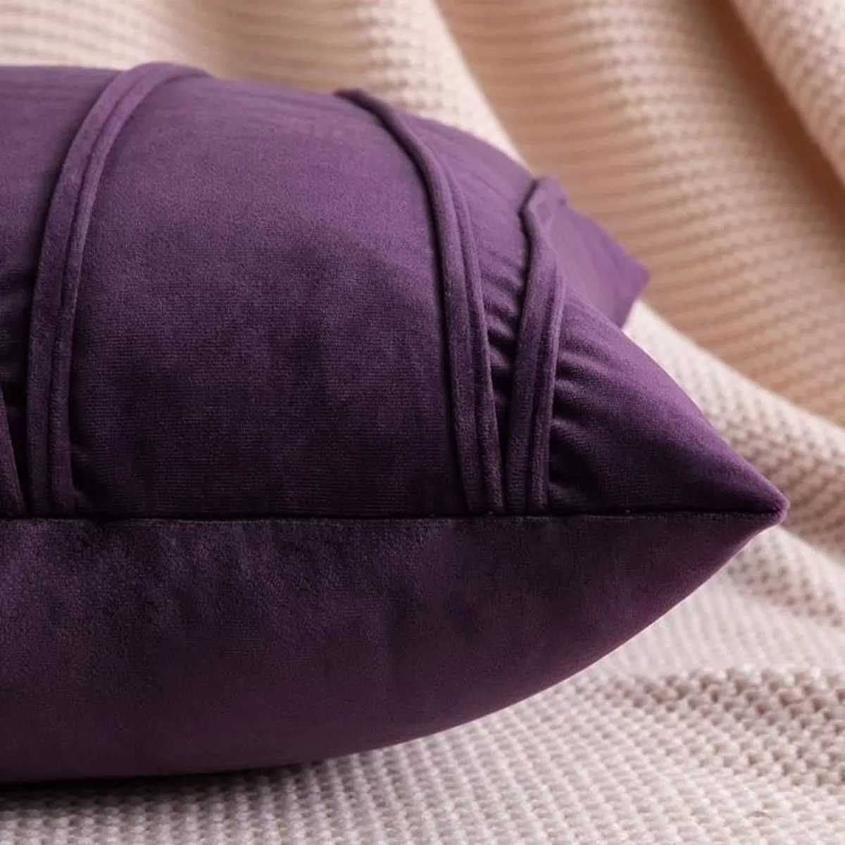 Nowe poszewki na poduszki / 40x40cm / poszewka / 2szt / fiolet !1279!