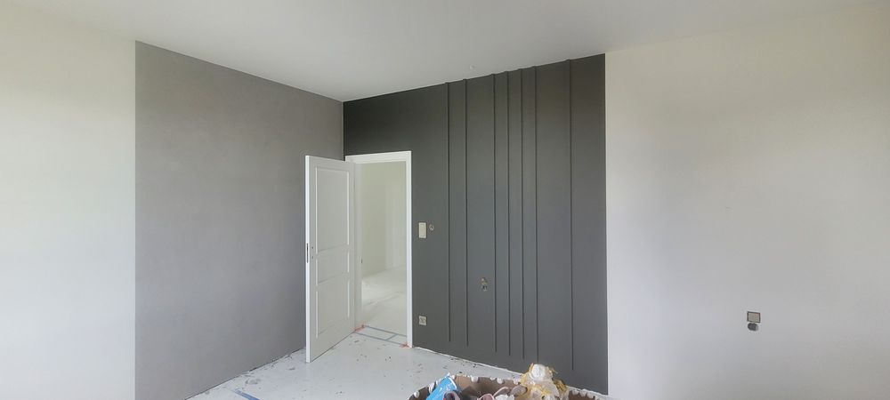 Szpachlowanie, prace wykończeniowe, malowanie