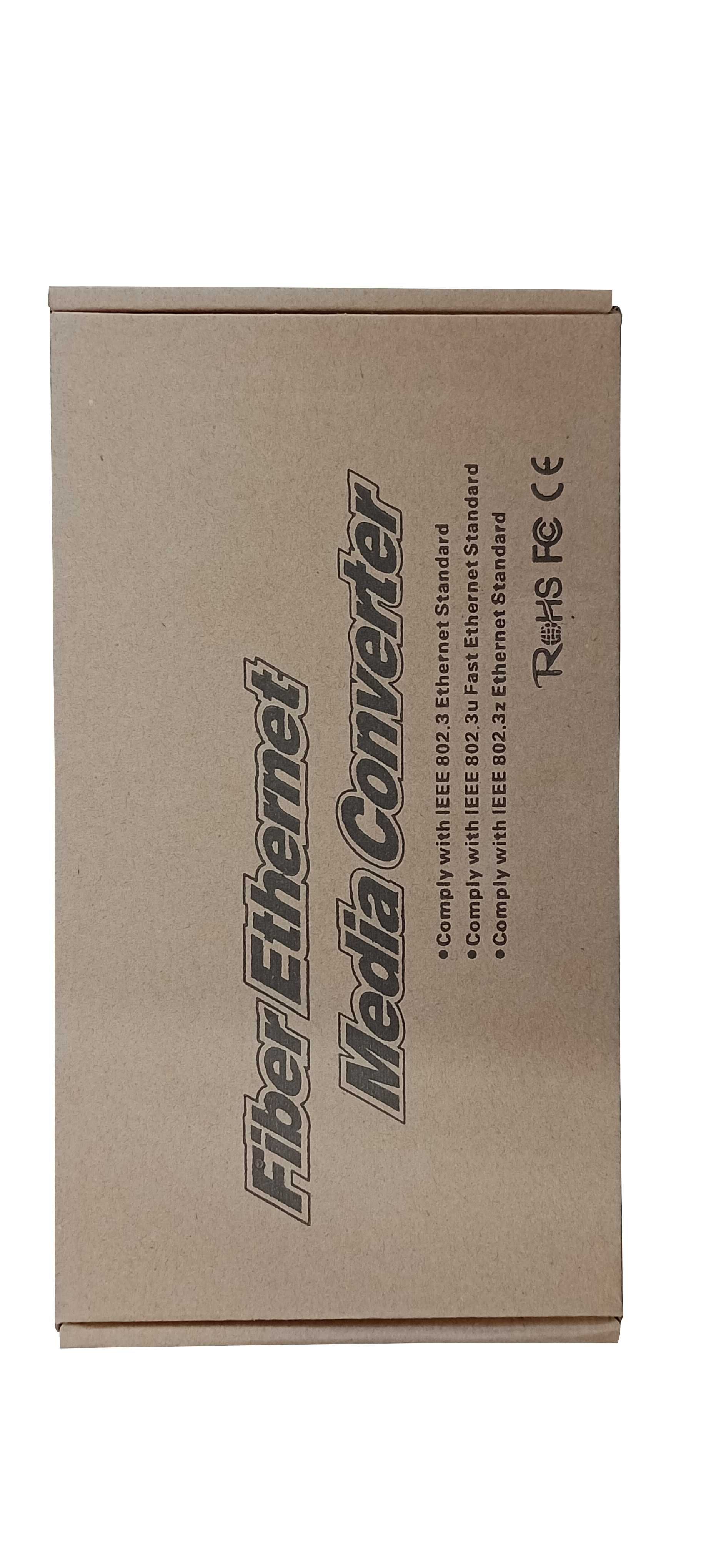 Konwerter 2*10/100 mbps rj-45/sc Dostawa gratis