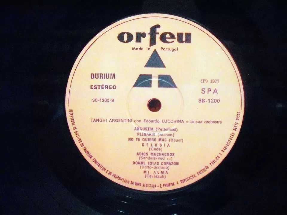 Edoardo Lucchina and His Typical Orchestra - Tanghi Argentini