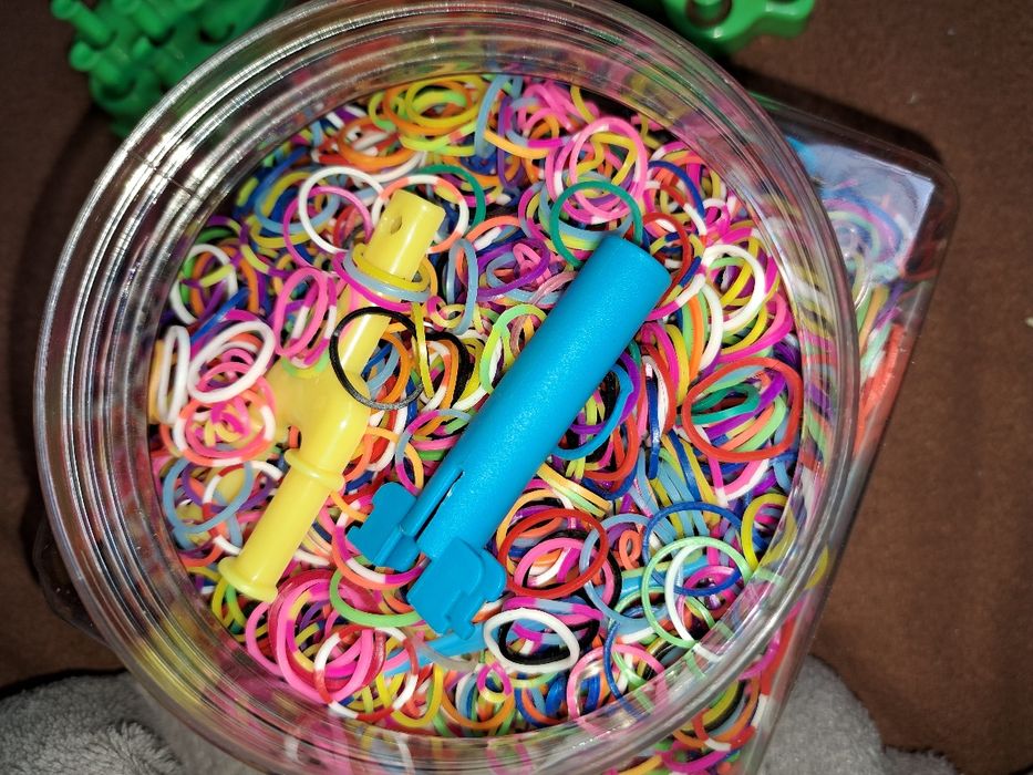 Zestaw gumki loom bands