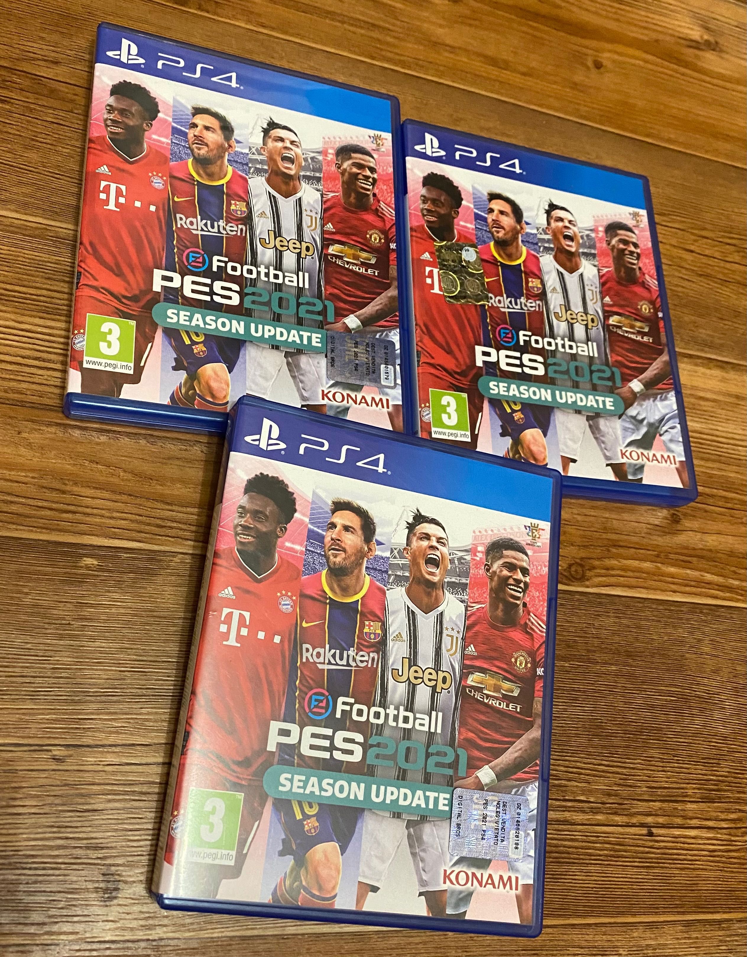 Ігри Sony PlayStation 4: PES 2021, PES 2020, PES 2017