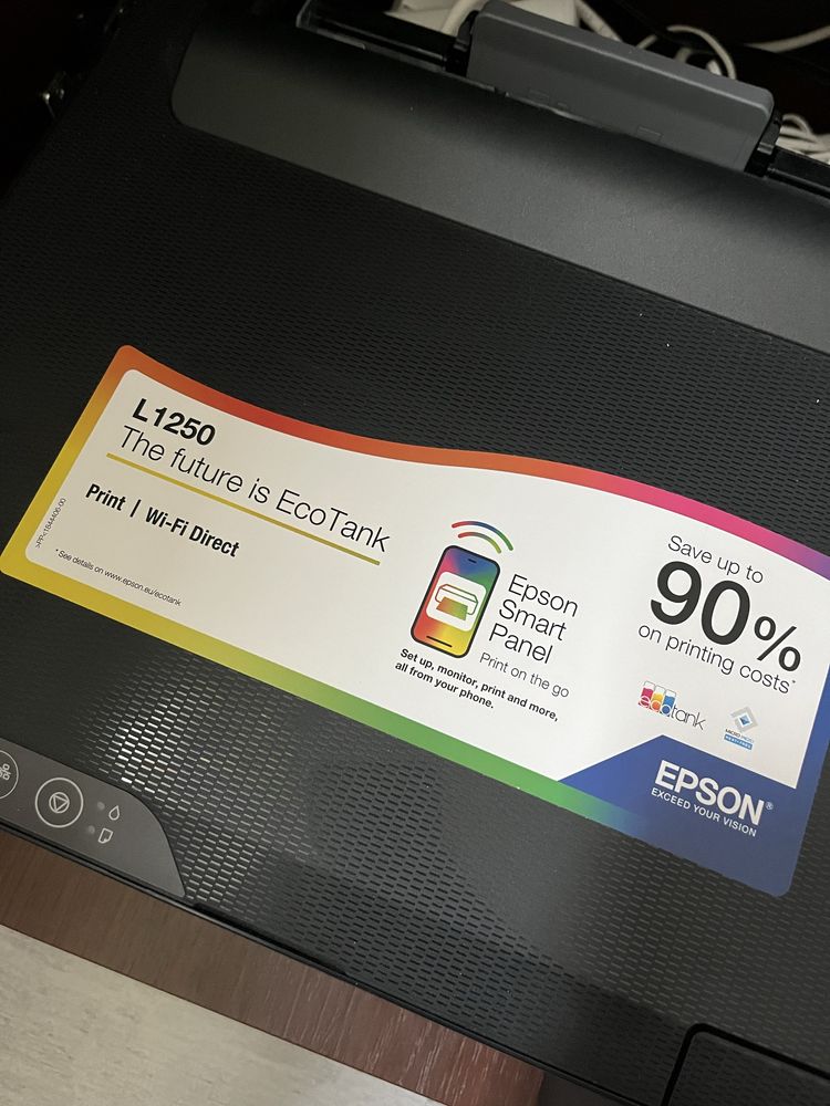 Drukarka epson L1250 szybka tusze ecotank