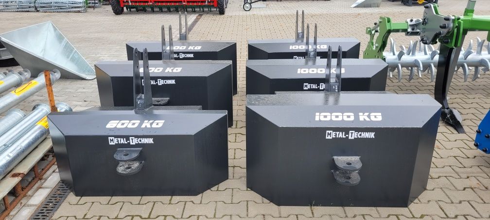 Balast do ciągnika na TUZ obciążnik Metal-Technik 800Kg 700, 1000